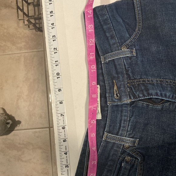 Levi's Perfectly Slimming Boot Cut 512 Jeans 10 Short Medium Cotton Blend - Picture 9 of 16